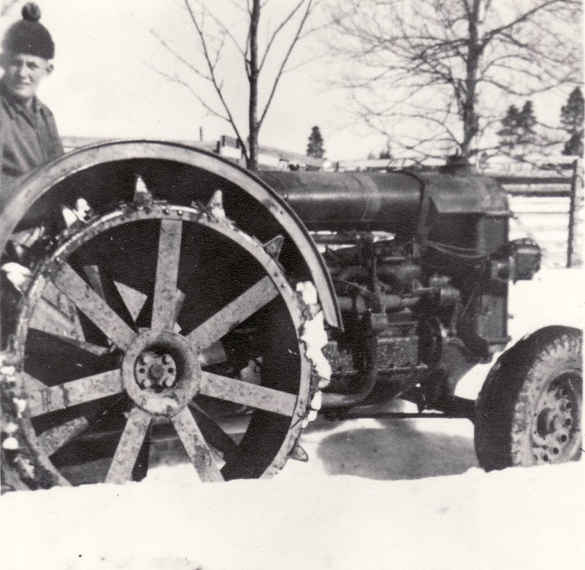 Staffan och Fordson omkr 1958