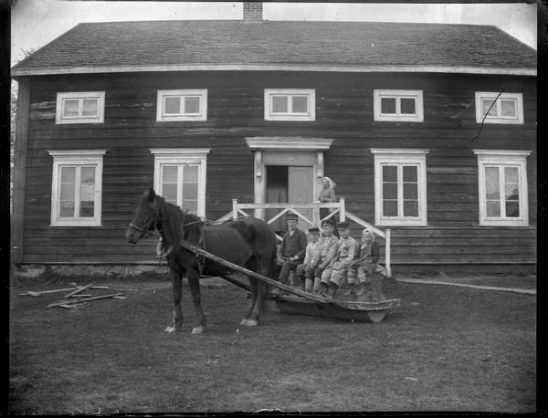 Ingeborgs hemmavarande barn vid dödsfallet omkr 1902