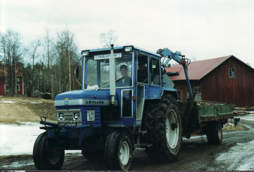 Leyland 285 med stenkärra