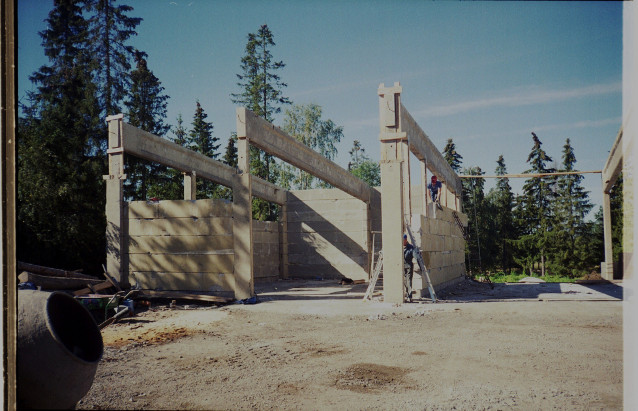 Verkstad och körgång