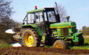 JD3130 med växelplog