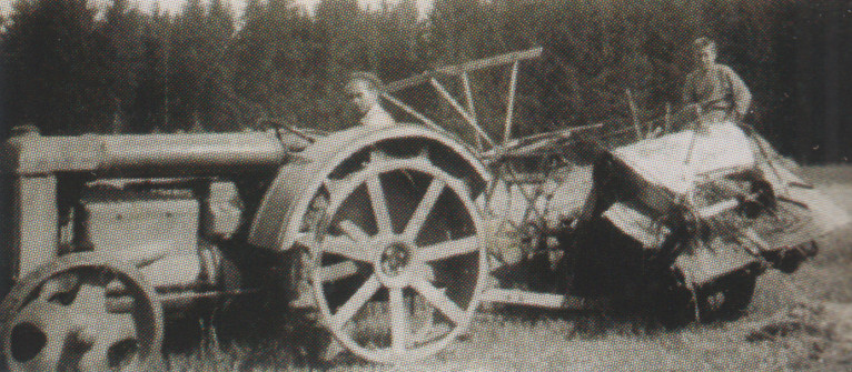 Fordson med självbindare