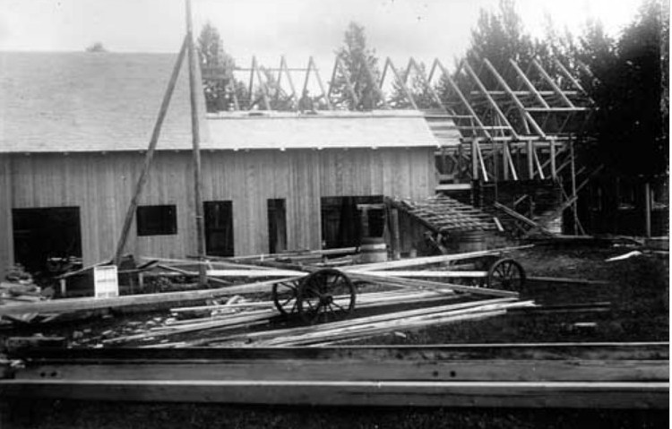 Ny lagård byggs 1927