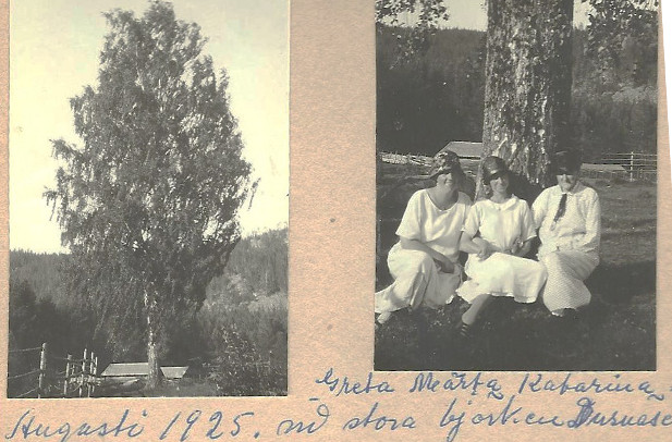 Systrarna från Dusnäset 1925